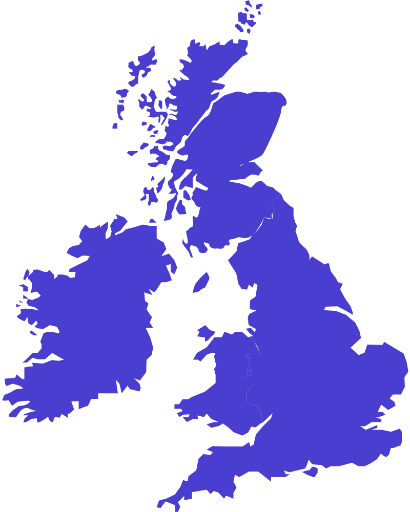 Locations iValet cover in the UK